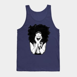 Erykah Badu Retro Halftone Vintage Fan Art Tank Top